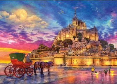 Produktbild von Gibsons Mont Saint-Michel, 1000 Stück(e)
