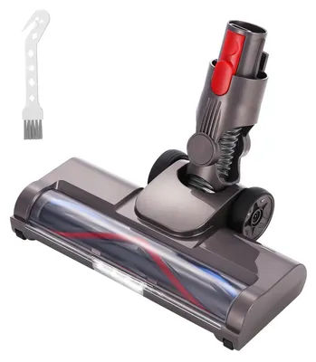 Ersatzbürste mit LED für Dyson V7–V15, Bodenaufsatz