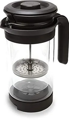 3-in-1-Kaffeemaschine French Press, Pour-Over, Kaltbrüher, 600 ml, Schwarz