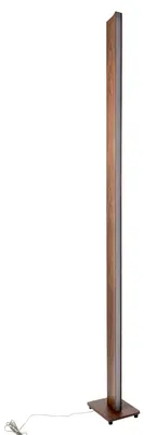 Produktbild von Stehleuchte - LED Stehleuchte "MADERA" h: 152cm natur, Stehlampe im Modern Style, ausMetall und Kunststoff in natur, 152 cm hoch, Maße 20 x 15 cm, inkl. LED – dimmbar – Schiebeschalter