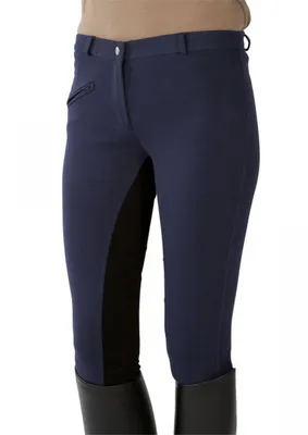 Produktbild von Pfiff PFIFF Vollbesatzreithose für Herren, blau-schwarz, 54