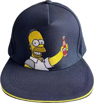 Produktbild von Die Simpsons Cap Uni Homer Bier multicolor Standard