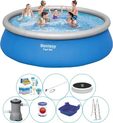 Obrázok produktu pre Kombinovaný bazén - Bestway Fast Set 457x122 cm Rund