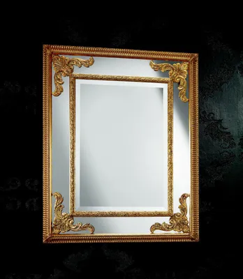Produktbild von Spiegel Wandspiegel Flurspiegel Bad Flur Holz Wand Dekoration Spieglein Barock