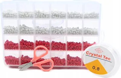 Produktbild von Schmuck Bastelset Kinder Perlen Set Armbänder Selber Machen Kreativ Geschenk Mädchen
