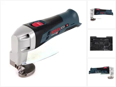 Zdjęcie produktu dla Bosch GSC 10.8 V-LI, Deep discharge, Zabezpieczenie przed przegrzaniem, Przeładowanie, Czarny, Niebieski, 3600 spm, 3,5 m/s², Bateria, Litowo-jonowa (Li-Ion)
