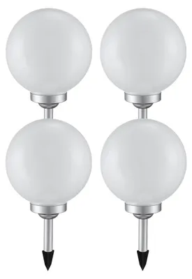 Produktbild von 4er Set LED Solarleuchten mit IP44 Schutzart