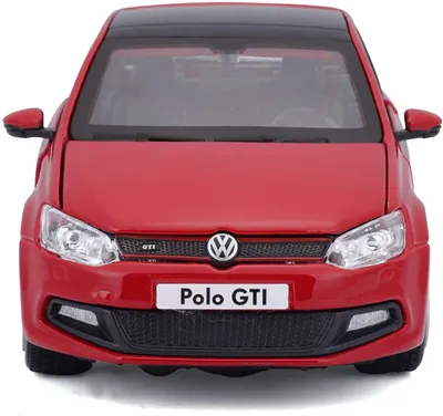 Obrázok produktu pre Bburago 18-21059 - Model auta - VW Polo GTI Mark 5 (erven, mierka 1:24)