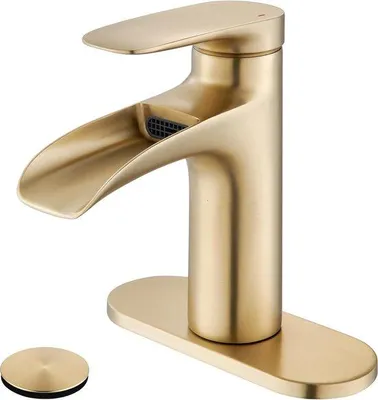 Image de Robinetterie de salle de bains en laiton, mitigeur de douche avec réglage de l'eau chaude et de l'eau froide