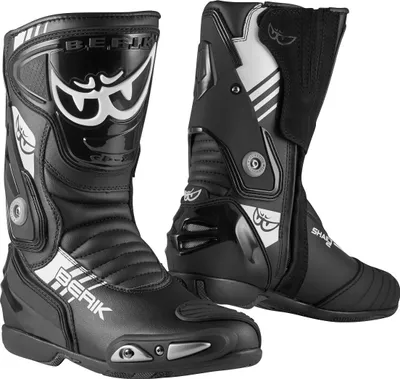 Zdjęcie produktu dla Buty motocyklowe Berik Shaft 3.0, czarny/biały, 47
