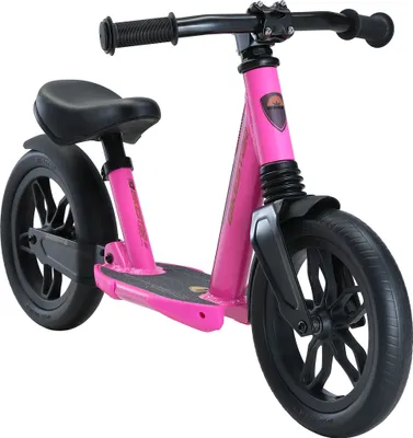 Produktbild von BIKESTAR Vollgefedertes Aluminium Kinder Laufrad ab 2-3 Jahre | 10 Zoll Lauflernrad Fully | Berry