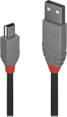 Immagine prodotto di LINDY USB 2.0 Kabel Typ A/Mini-B M/M 0.2m