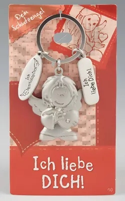 Produktbild von DEPESCHE Schlüsselanhänger 010 Schutzengel silber,
