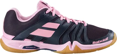 Produktbild von Babolat Shadow Team Badminton Badmintonschuhe Sportschuhe schwarz/pink 31S2006-2024, Schuhgröße:38.5 EU