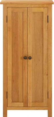 Produktbild von vidaXL Schrank 50x22x110 cm Massivholz Eiche