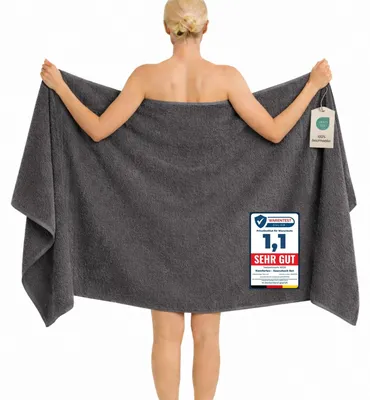Produktbild von Komfortec Badetuch 100x200 cm aus 100% Baumwolle