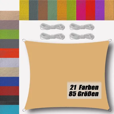 Obrázek produktu pro Sluneční plachta, voděodolná, obdélníková, 1,5 x 2,5 m