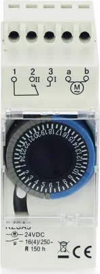 Produktbild von RELTECH Zeitschaltuhr RZSA3, 24 V-, DIN-Schiene, Analog