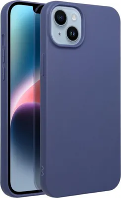 Produktbild von Matt Case – flexible TPU-Schutzhülle Handyhülle Bumper kompatibel mit iPhone 17 Dunkelblau