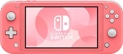 Produktbild von Nintendo Switch Lite Animal Crossing New Horizons Coral