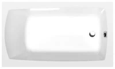 Zdjęcie produktu dla Wanny Polysan - Wanna prostokątna Lily, 1200x700x390 mm, biała 25111