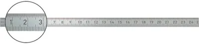 Image de Règle en acier flexible 300x13mm - Surface