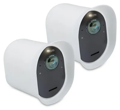 Produktbild von kwmobile 2x Schutzhülle für Arlo Ultra / Arlo Pro 3 / Pro 4 Hülle - Silikonhülle für Überwachungskamera - Sonnenschutz Abdeckung - Kamera Hülle Weiß