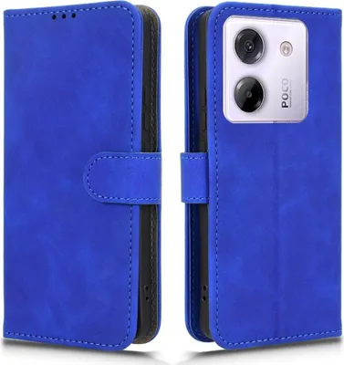 Produktbild von Xiaomi Poco M7 Pro 5G Hülle - Coverup Klapphülle - Blau