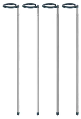 Image de 4 supports de plantes réutilisables pour légumes