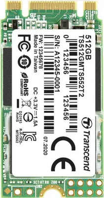 Produktbild von Transcend MTS552T2, 512 GB, M.2, 560 MB/s, 6 Gbit/s