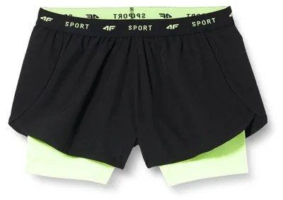Produktbild von 4F JUNIOR Mädchen Shorts FNK F144 Shorts FNK, DEEP Black