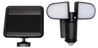 Image de Projecteur LED avec panneau solaire+PIR HOME FLP5SOLAR 5,5W