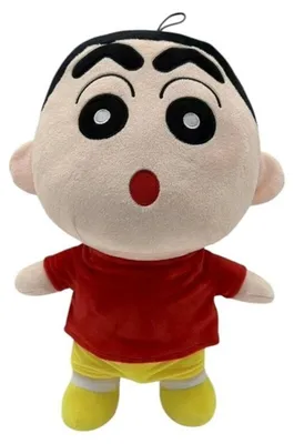 Imagen del producto de Crayon Shin-chan: Muñeco de Shin-chan, aproximadamente 80 cm de altura