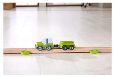 Produktbild von Kullerbü - Geländewagen mit Anhänger (anthrazit/weiß)