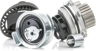 Produktbild von RIDEX 3096W0234 Zahnriemensatz + Wasserpumpe für AUDI A4 Avant (8ED, B7) A4 Avant (8E5, B6) A4 Limousine (8E2, B6) A4 Limousine (8D2, B5) für VW
