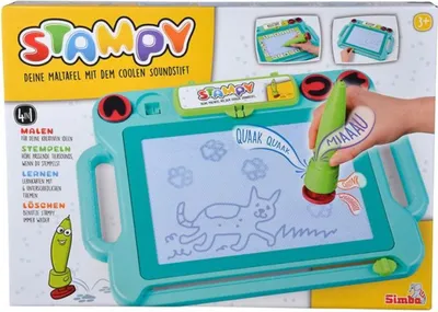Obrázek produktu pro Simba Dickie Vertriebs GmbH Art&Fun Stampy, omalovánky se zvukovou tužkou