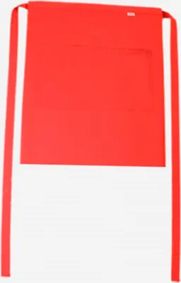 Produktbild von CG Workwear 01262-01 | Bistroschürze Roma Bag 50 x 78 cm - Farbe: Red - Größe: 50 x 78 cm