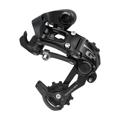 Produktbild von SRAM 00.7518.080.002 10-fach Schaltwerk 'GX 2X10', kurzer Käfig (max. 28 Zähne), Alu, schwarz