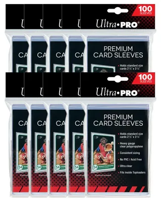 Produktbild von 1000 Ultra Pro Platinum Premium Soft Sleeves (94x 66mm)