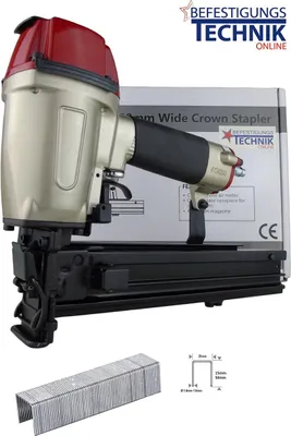 Produktbild von Klammergerät N5023 25-50mm Breitrückenklammergerät für Bostitch S2650-2-E S2 Klammern KL-53