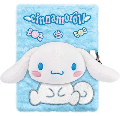Produktbild von Kids Licensing Cinnamoroll Plüsch-notizbuch A5 Blau  Kinder Blau One Size
