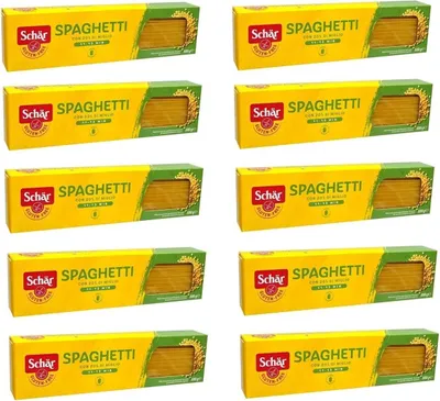 Produktbild von 10x SCHÄR Senza Glutine Spaghetti Glutenfrei Pasta mit 20% Hirse 500g