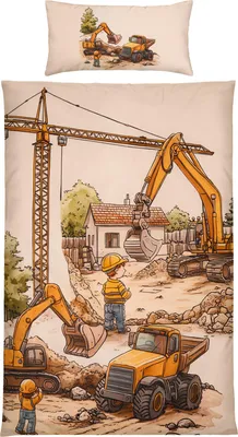 Produktbild von Erwin Müller Kinder-Bettwäsche sand 1x 135x200 cm + 1x 40x80 cm