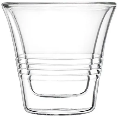 Produktbild von H&h 4er Set transparente Borosilikat-Thermogläser 70 ml