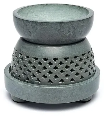 Produktbild von Mehrzweckbrenner, grauer Speckstein – 10 x 12,5 cm