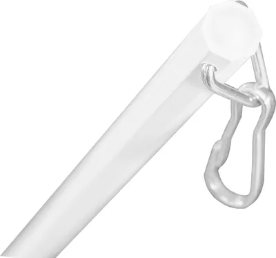 Produktbild von SN Deco - Schleuderstab Aluminium Lissabon, weiß matt, 125 cm, 2 Stk.