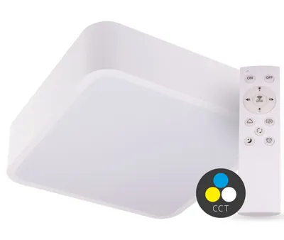 Obrázok produktu pre T-LED SMART TUYA Biele LED stropné svietidlo hranaté 400x400mm 36W CCT s DO 105469