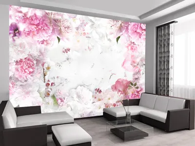 Produktbild von Vlies Fototapete Blumen 350x256 cm Tapeten Wandtapete XXL Blumenmotiv b-A-0152-a-c