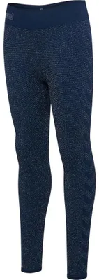 Produktbild von Hummel Seamless Glitter Leggings Blau 134-140 cm Mädchen Blau 134-140 cm