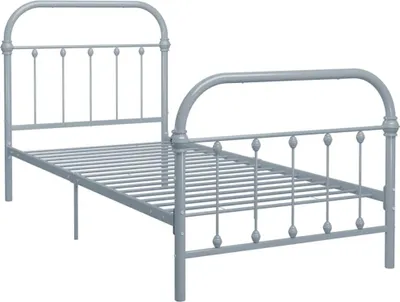 Obrázek produktu pro vidaXL Postelový rošt Grey Metal 90×200 cm